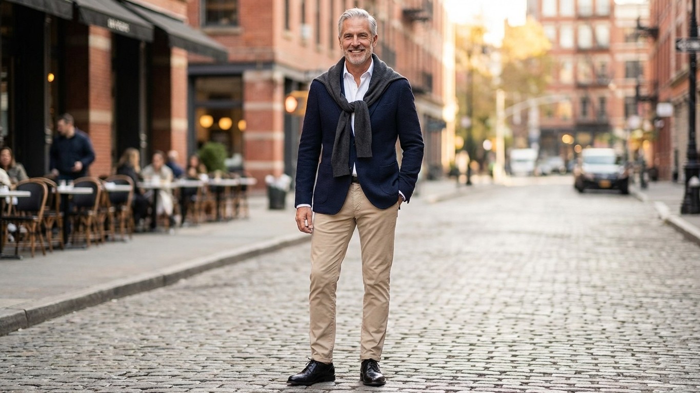 Après 50 ans : les pièces indispensables qui boostent instantanément le style masculin