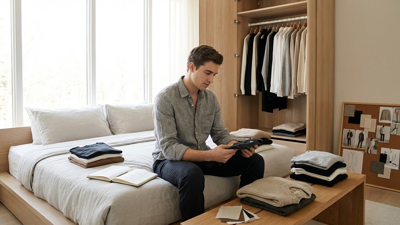 Capsule wardrobe homme : les étapes dans l’ordre (du tri aux tenues)