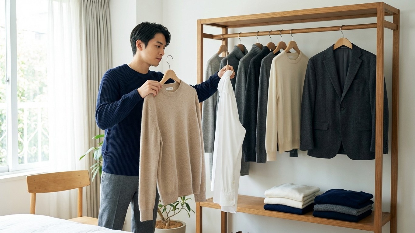 Comment choisir les couleurs d’une capsule wardrobe homme : méthode simple en 5 étapes
