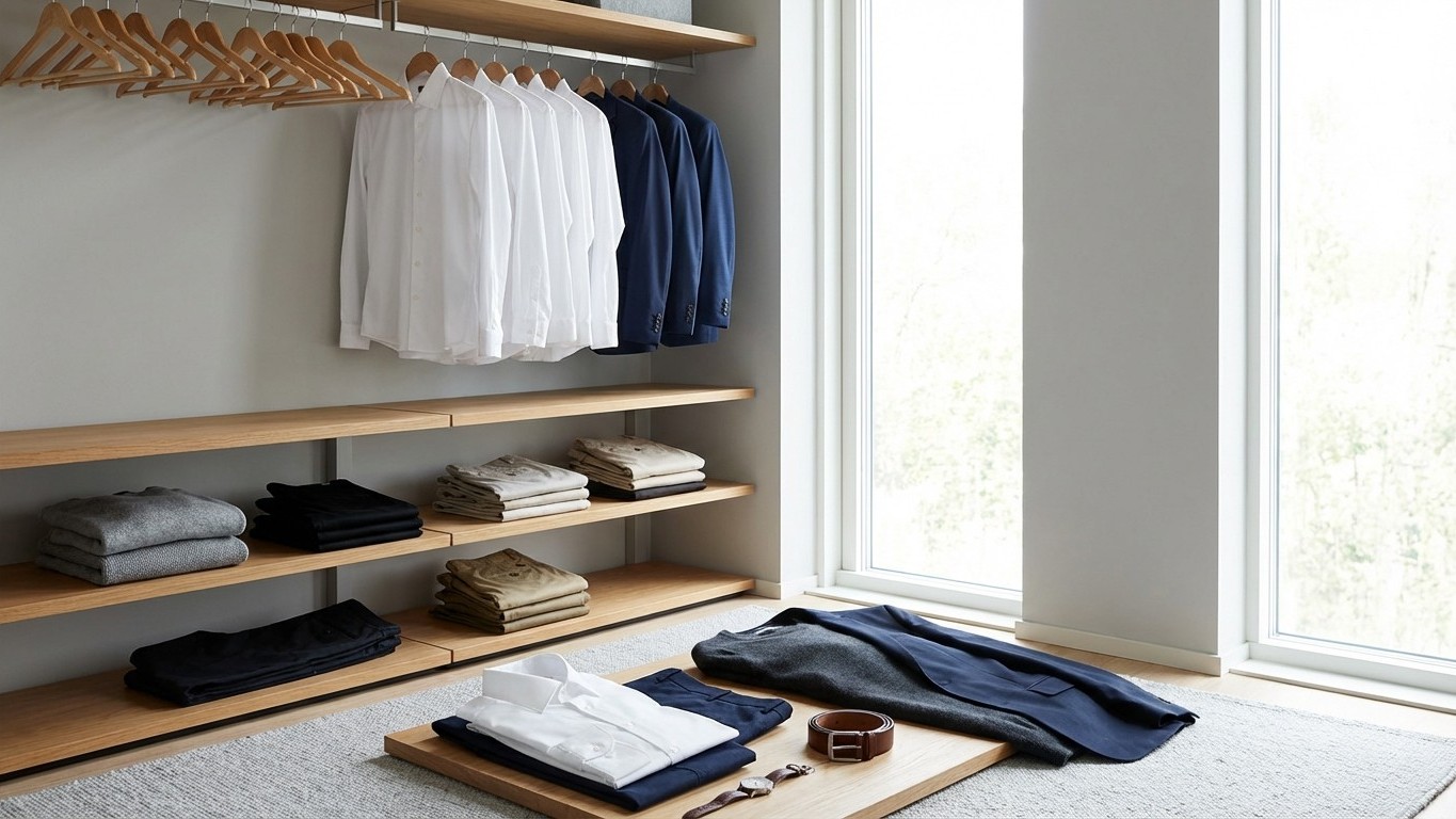 Capsule wardrobe homme : couleurs neutres à privilégier (et celles à éviter)