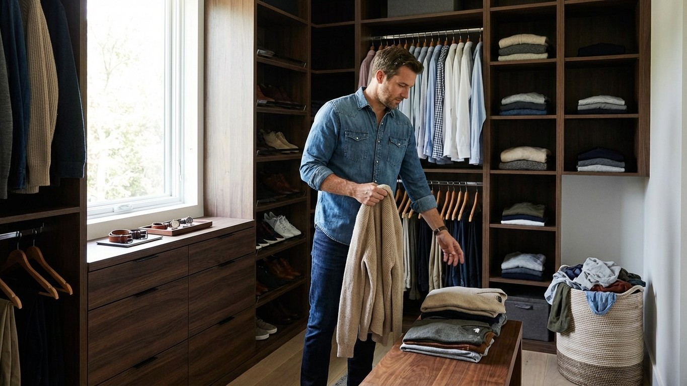 Trier son dressing : réussir sa capsule wardrobe homme en 2 heures