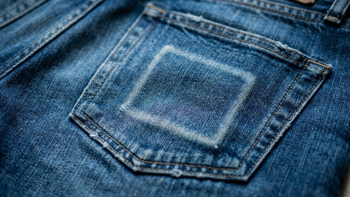 Ce rectangle marqué sur la fesse droite de votre jean n'est pas un défaut de lavage : vous l'y mettez chaque matin
