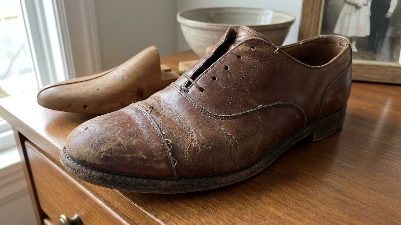 Je retirais mes chaussures en cuir et les rangeais directement : un cordonnier m'a montré ce que ça leur fait en deux mois