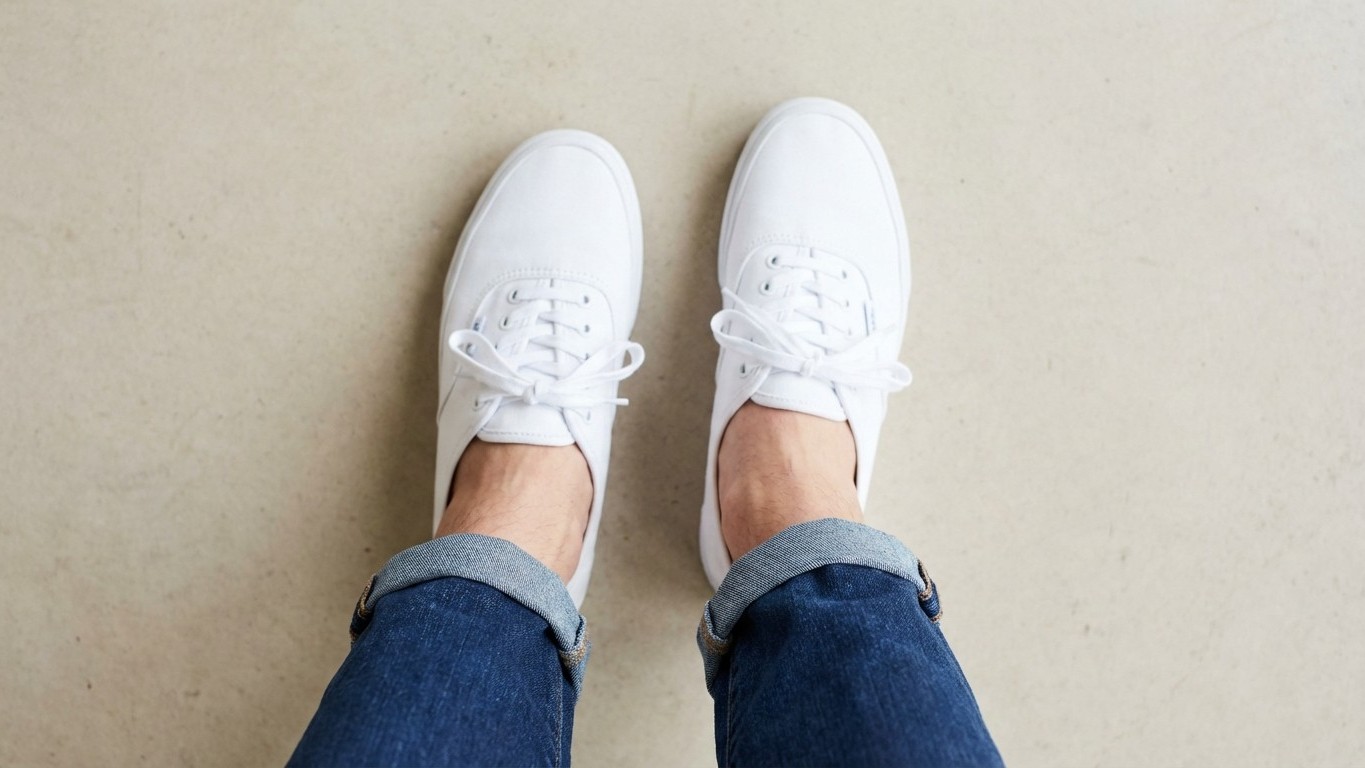 Les stylistes ne portent jamais leurs baskets blanches sans ce pli précis que personne ne remarque