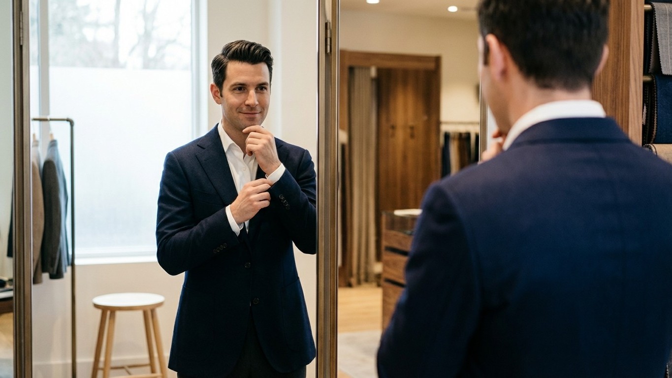 « Pourquoi mon costume fait cheap ? » : la réponse se cache dans un détail que 9 hommes sur 10 ignorent