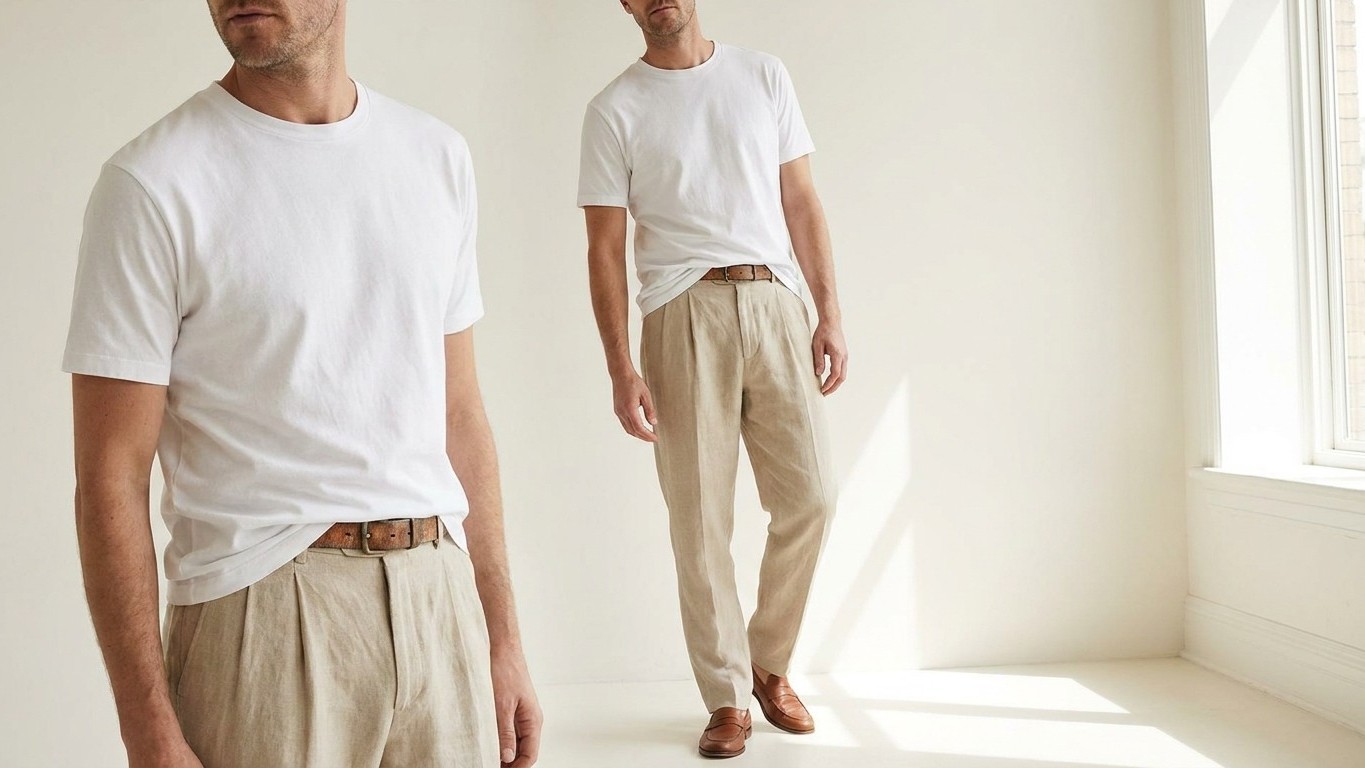 Fini de rentrer son t-shirt dans le pantalon : en 2026, les stylistes font tous ce pli à la place