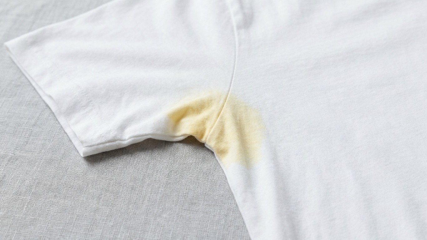 J'ai mis du déodorant tous les matins sous mes t-shirts blancs : le jour où j'ai vu les auréoles jaunes, j'ai compris que ...