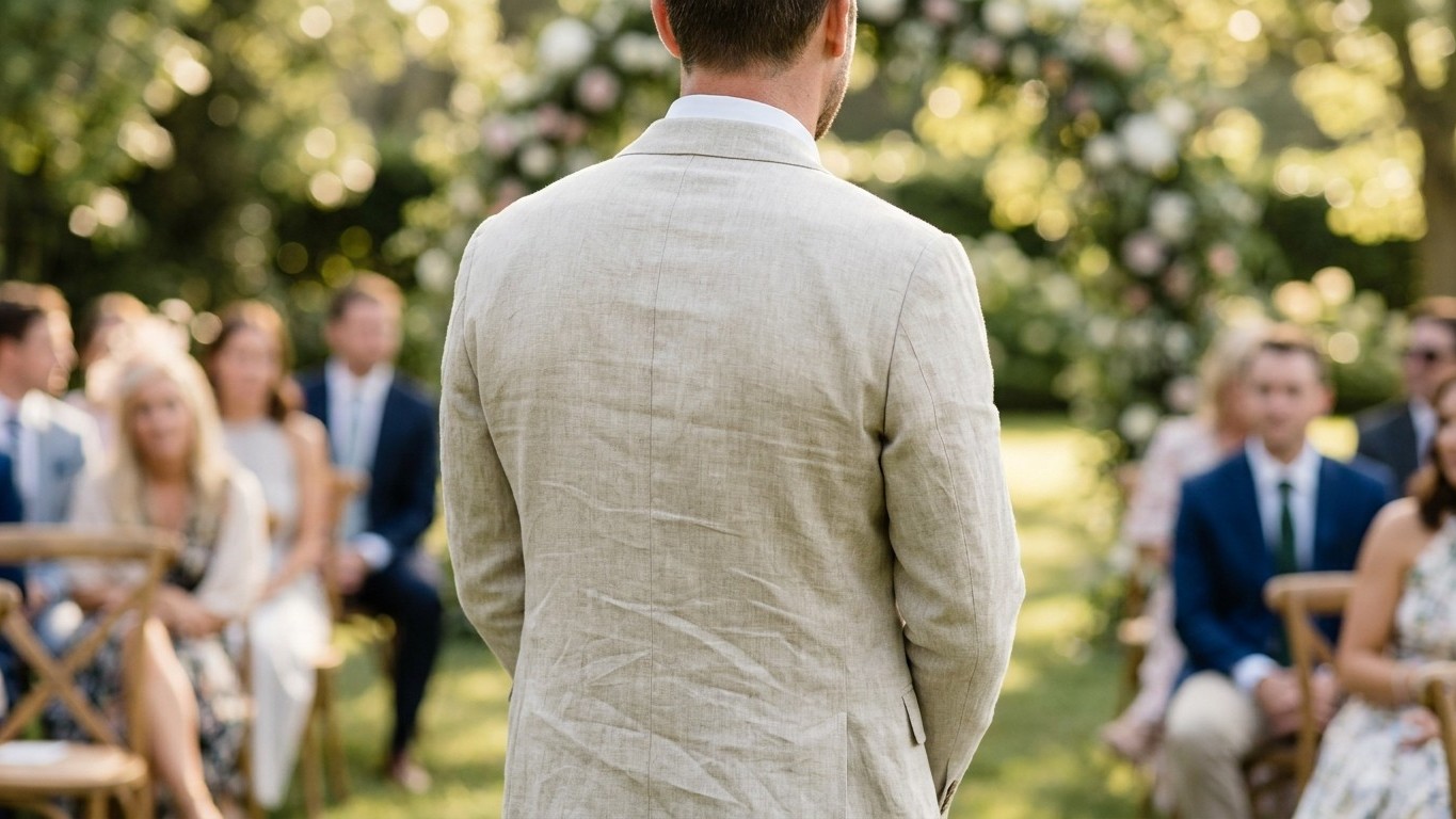 Je portais ma veste de costume entièrement doublée à chaque mariage d'été : le jour où j'ai retourné une demi-doublure, j'...