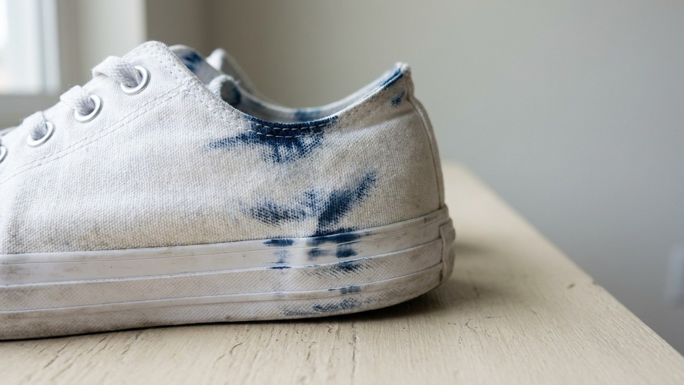 J'ai porté mon jean brut neuf avec mes baskets blanches juste pour l'essayer : le soir même, j'ai compris pourquoi les ven...
