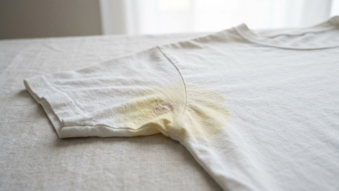 Je lavais toujours mes t-shirts blancs à chaud pour effacer les auréoles jaunes : le jour où j'ai lu l'étiquette de mon an...