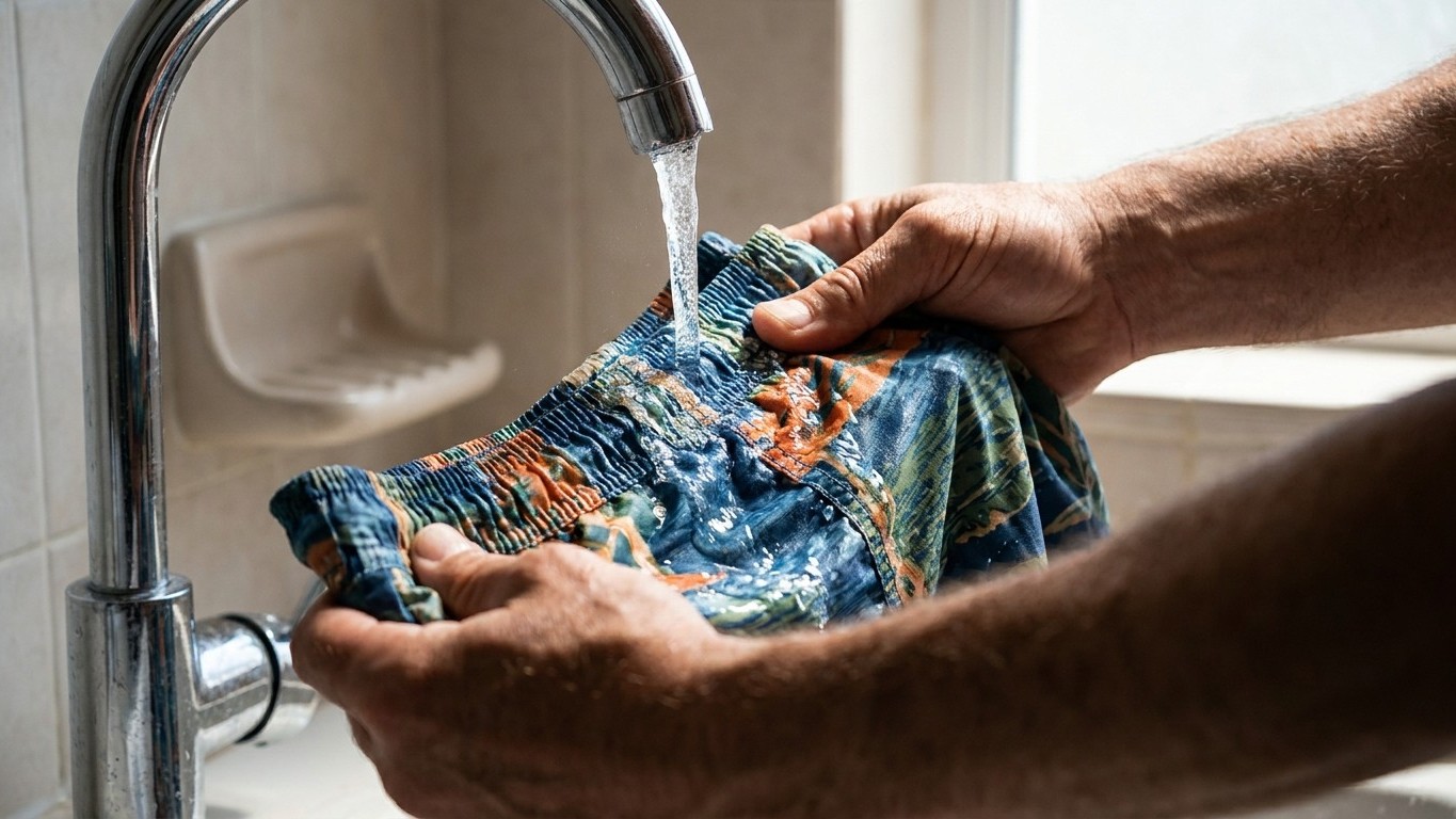 Un maître-nageur ne range jamais son short de bain sans le passer à l'eau claire : ce qu'il fait après chaque baignade pré...