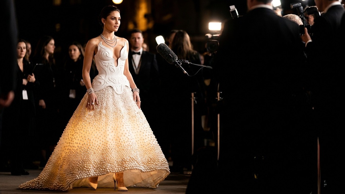 Zendaya est apparue dans cette robe le jour du défilé : ce que les caméras ont capté sur le tapis rouge a éclipsé toute la...