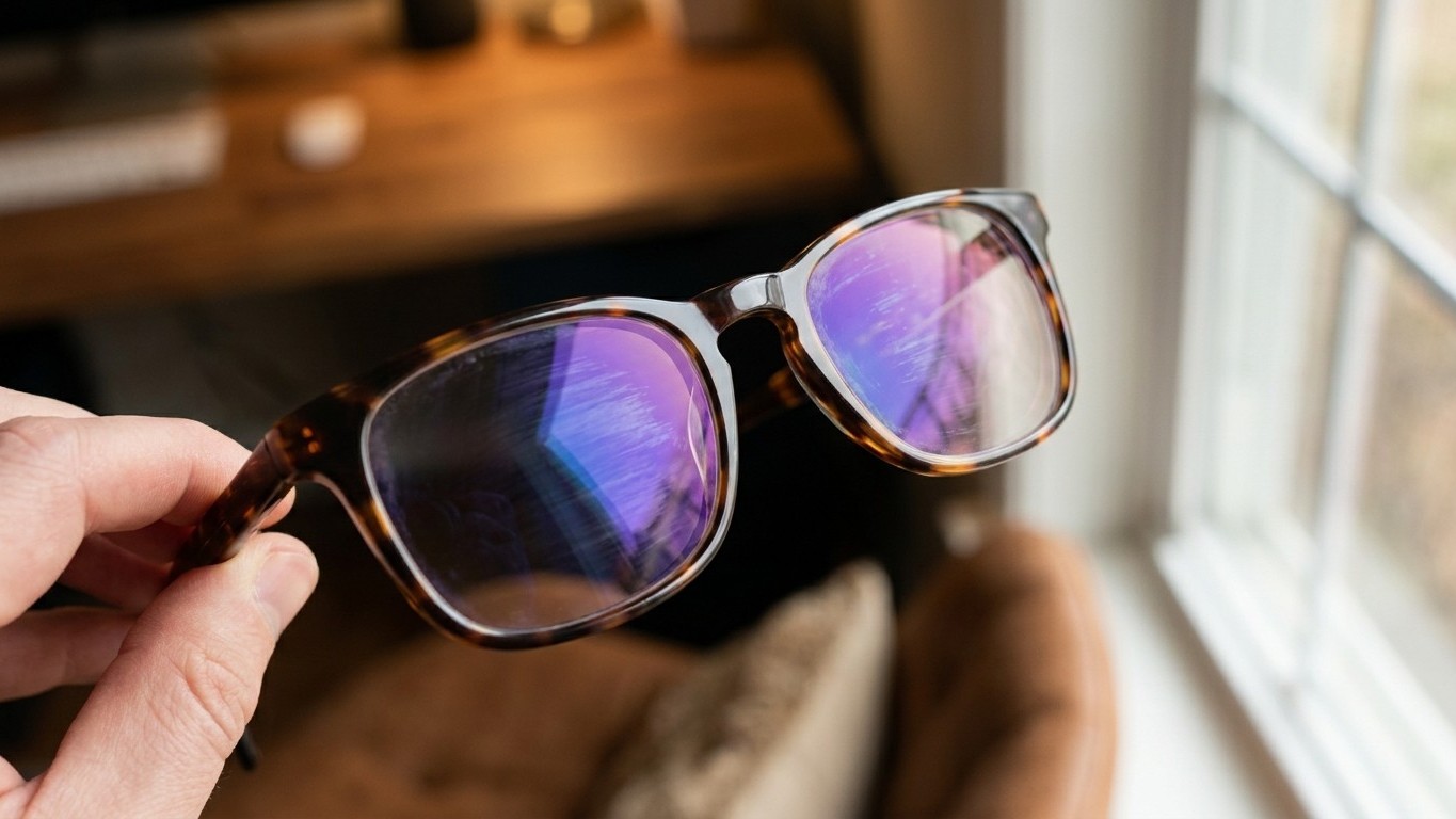 J'ai essuyé mes lunettes pendant des mois avec un chiffon sorti du sèche-linge : le jour où je les ai mises face à la fenê...