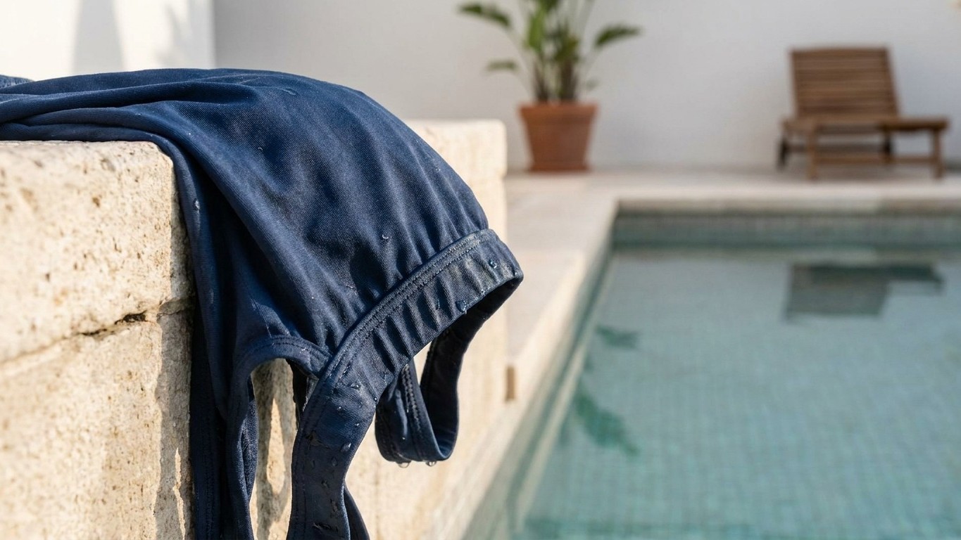 J'ai glissé mon maillot mouillé direct dans mon sac après chaque piscine tout l'hiver : au printemps, ce n'est pas la coul...