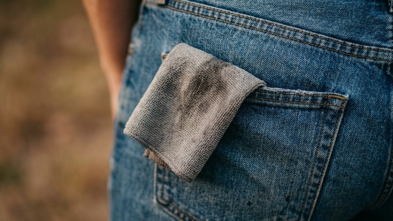 Je glissais mon étui microfibre dans la poche arrière de mon jean après chaque baignade : au bout de quelques semaines, j'...