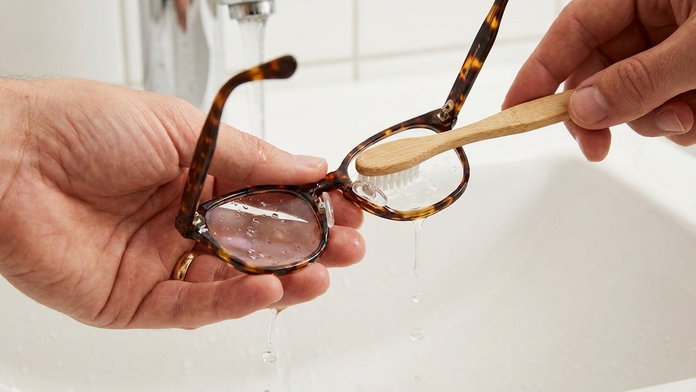 Mon opticien ne frotte jamais les plaquettes en silicone avec un chiffon sec : ce qu'il fait à la place les garde transpar...