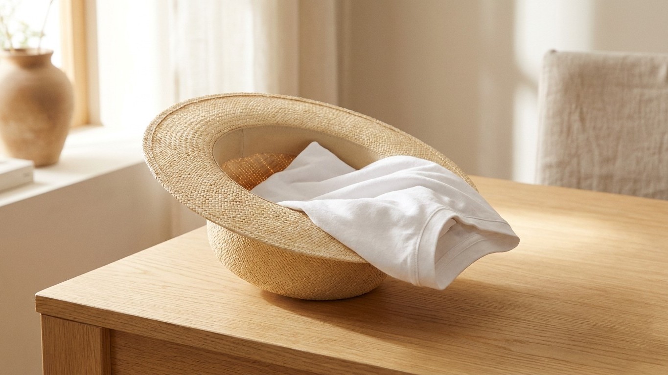 On s'obstine tous à emballer son chapeau de paille dans la serviette de plage, alors que c'est ce trajet du retour qui déc...