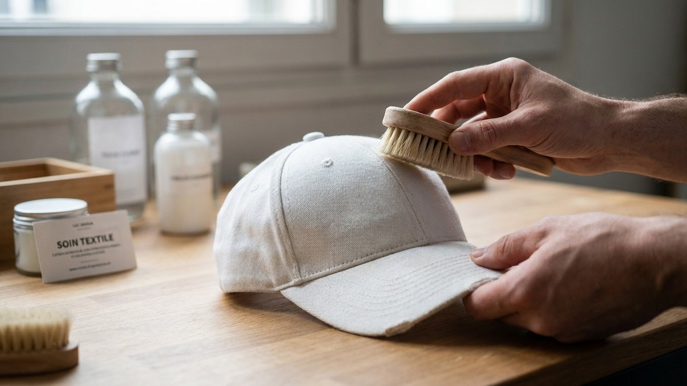 Un chapelier ne lave jamais une casquette au tambour : ce qu'il fait à la place garde la visière plate pendant des années