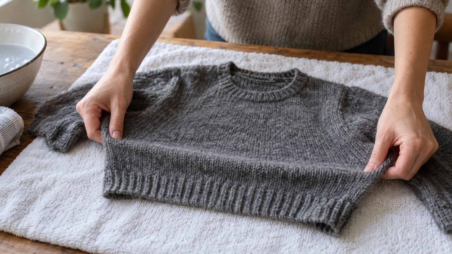 J'ai passé mon pull en laine au sèche-linge juste pour le porter le soir même : en ouvrant le hublot, il était trop tard