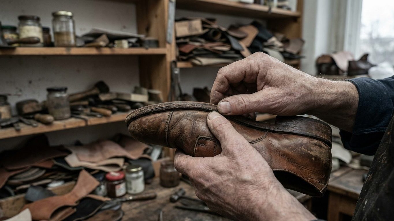 « Je pensais qu'il suffisait de changer la semelle » : pourquoi le cordonnier a refusé de reprendre mes souliers cousus Go...