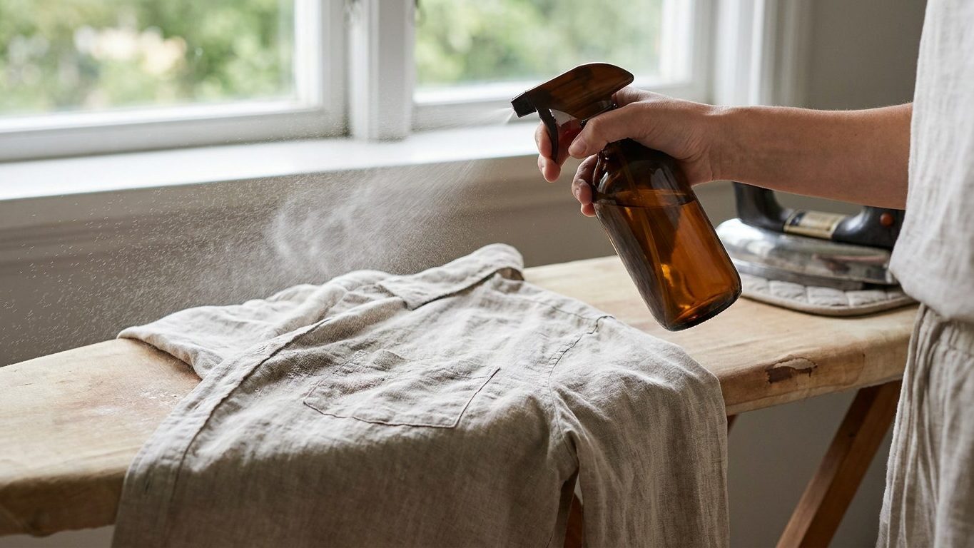 Si votre chemise en lin garde des traits blancs le long des plis, ce n'est pas le fer qui manque de chaleur : c'est ce que...