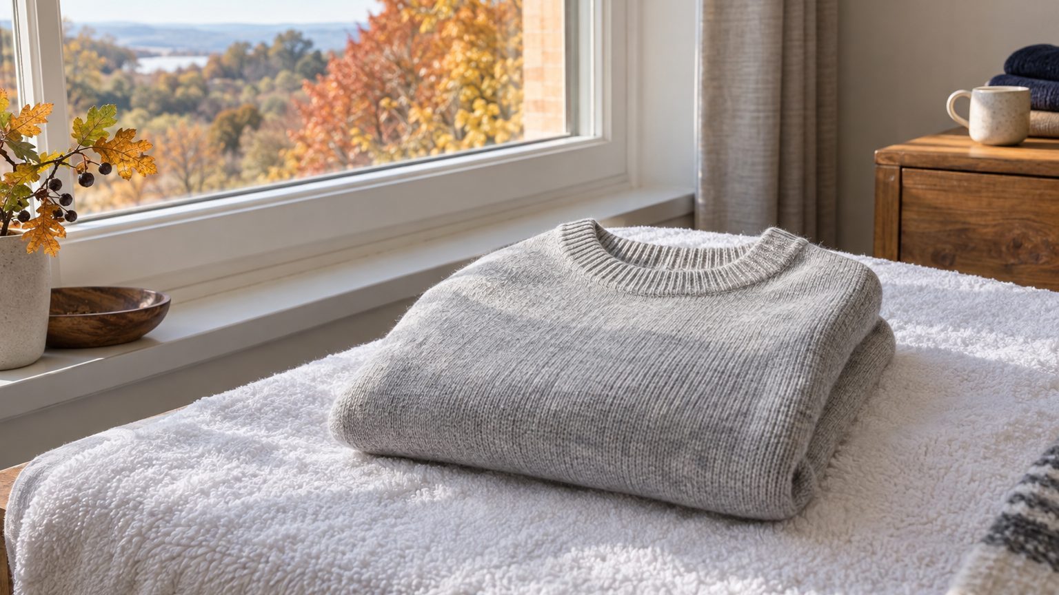 Laver un pull en cachemire en machine : programme, température, lessive et séchage sans le feutrer