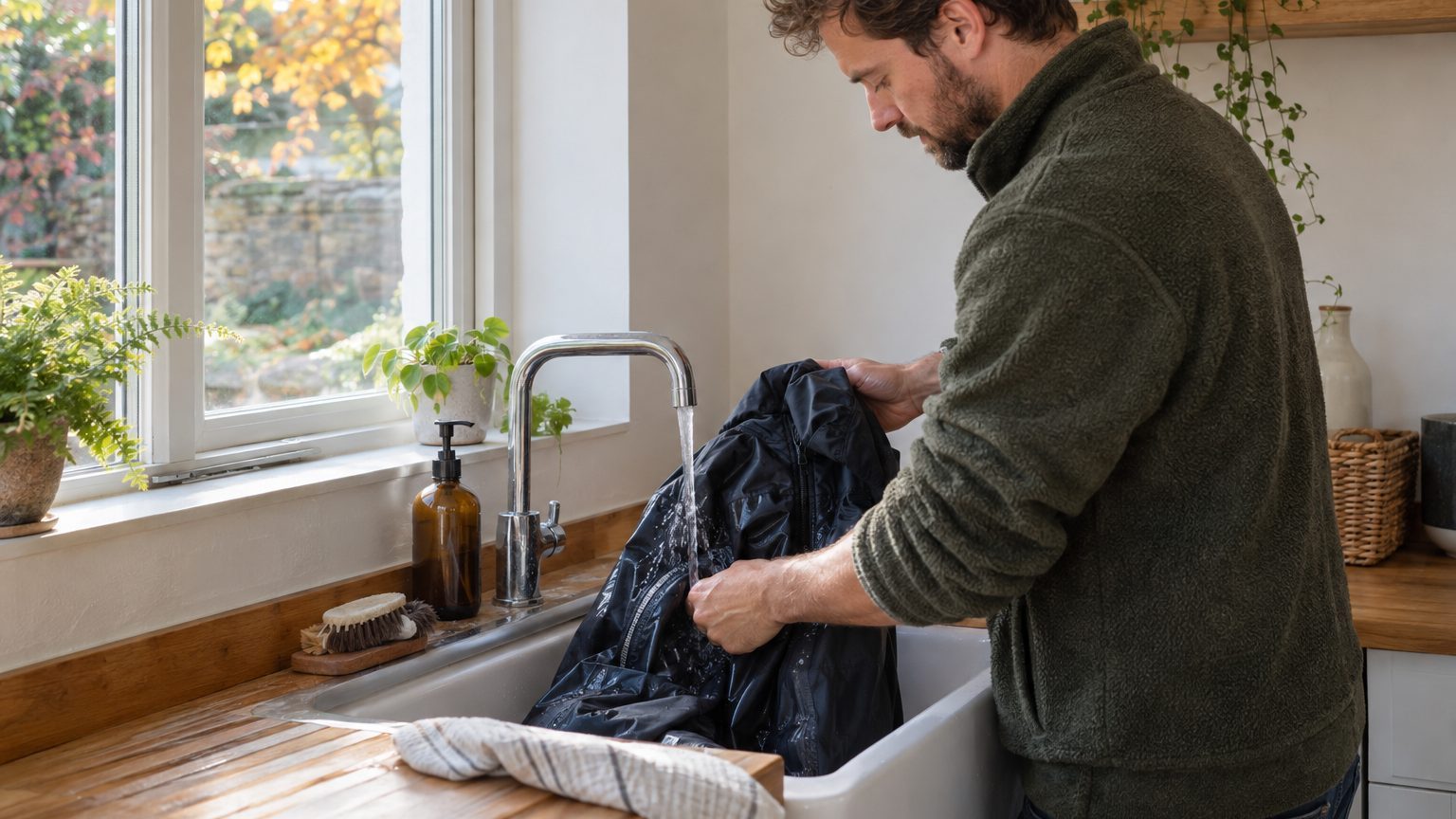 Lessive pour vêtement imperméable : quel produit choisir et comment laver sans perdre le déperlant