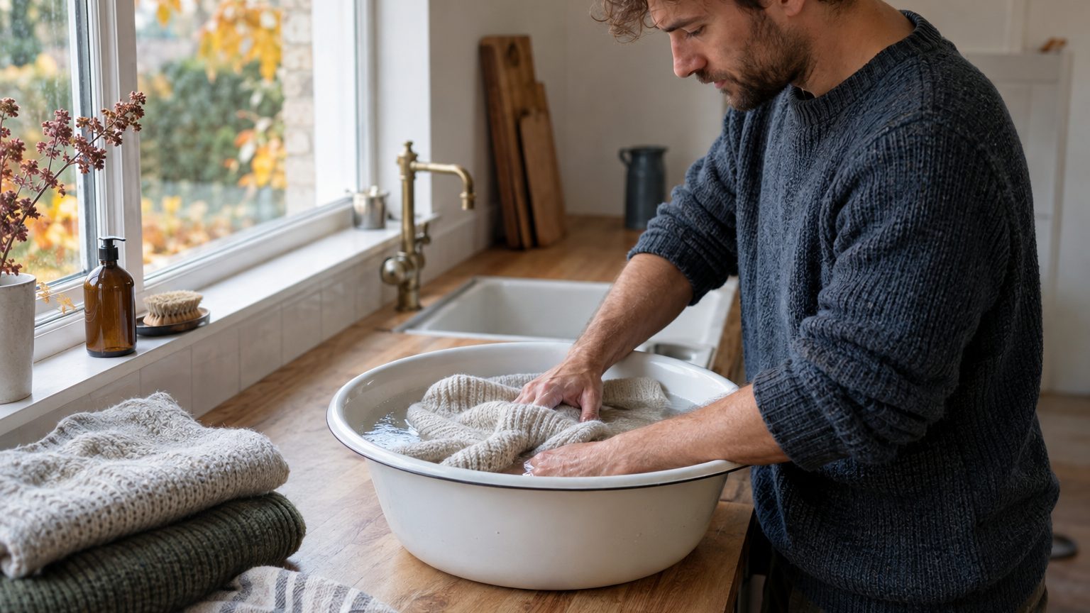 Pull en laine rétréci au lavage : pourquoi il a rétréci, comment le récupérer et jusqu'où on peut le détendre