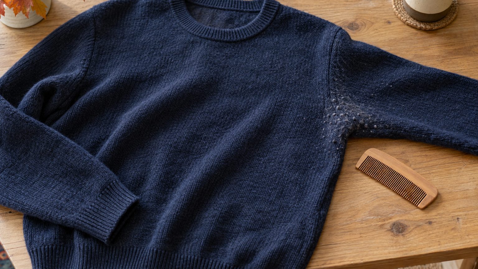 Pull qui bouloche : comment le réparer et l'éviter