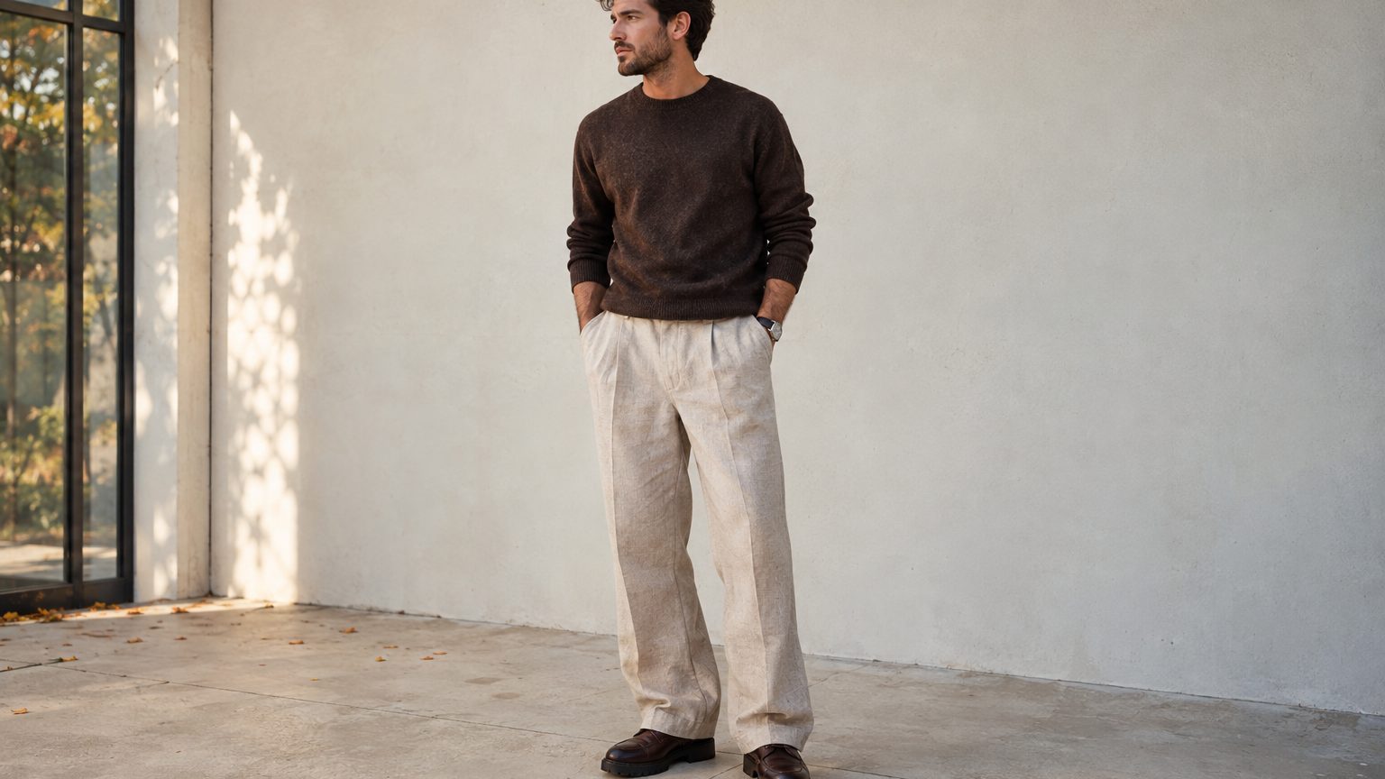 Quelles chaussures avec un pantalon large homme : le guide complet