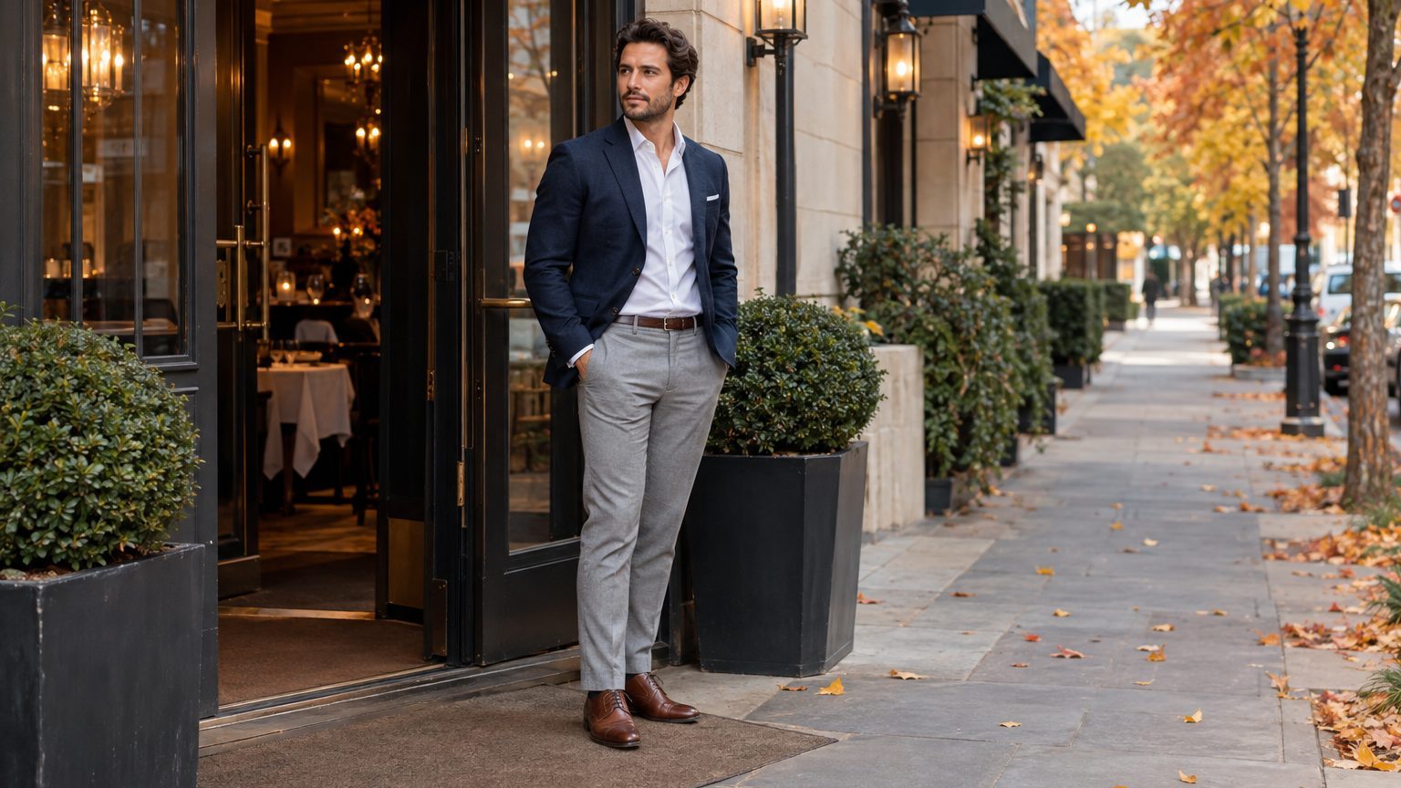 Tenue de ville exigée pour un homme : ce que veut dire ce code vestimentaire et comment s'habiller